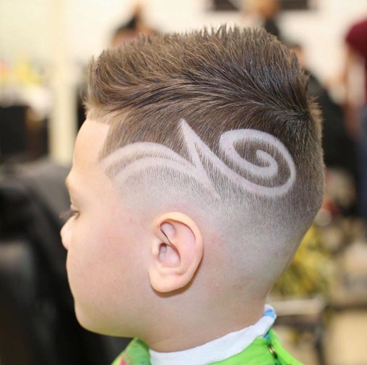 Узоры на голове для мальчиков