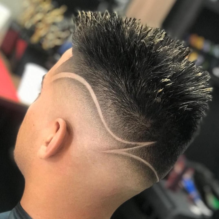 Хаир тату молния