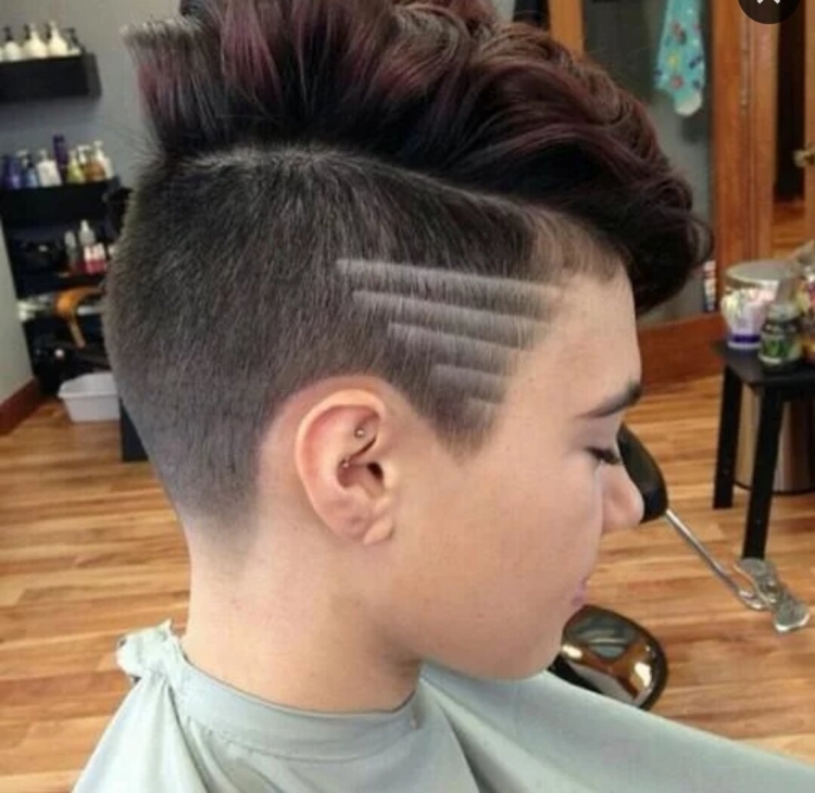 Стрижки для мальчиков с узорами