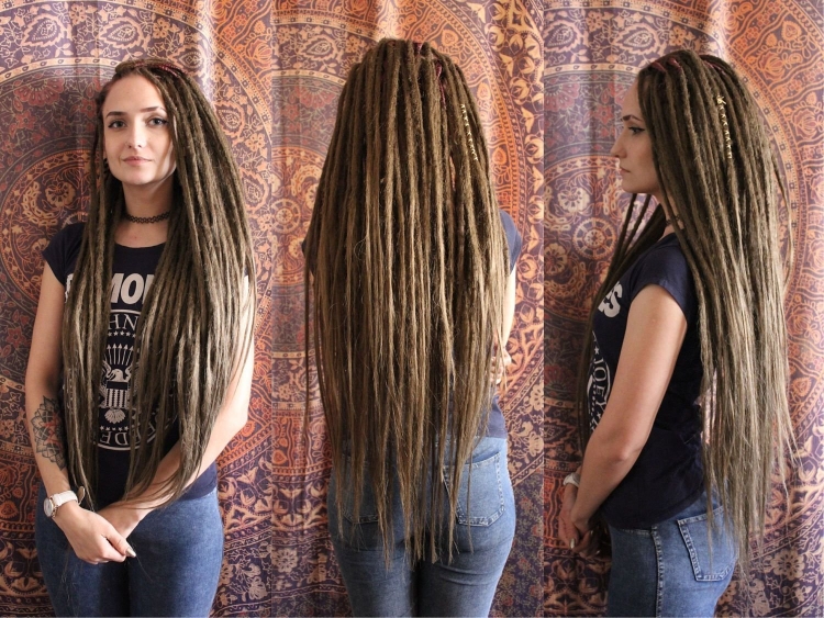 Де дреды тонкие