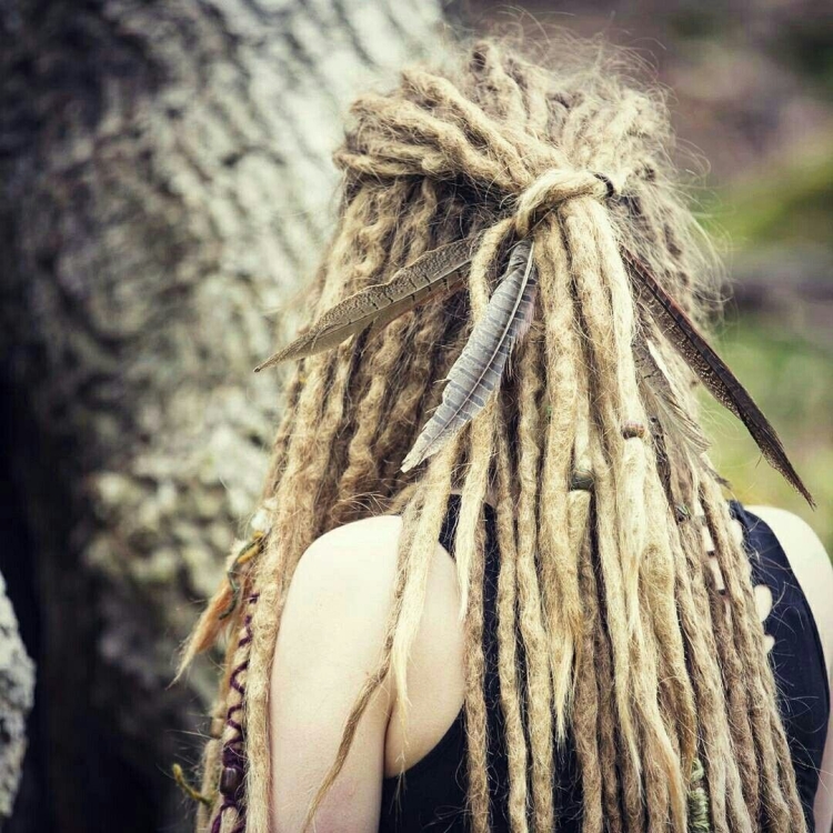 Де дреды с косичками