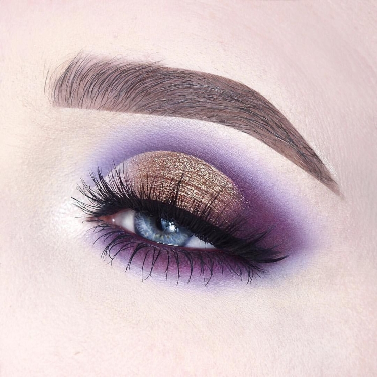 Макияж глаз Cut Crease