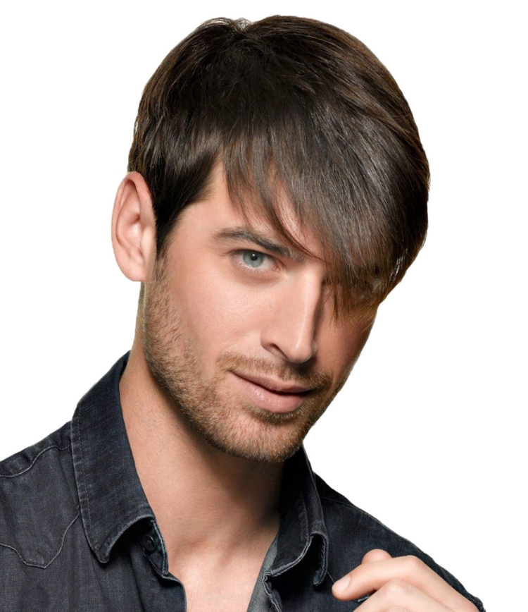 Angular Fringe стрижка мужская