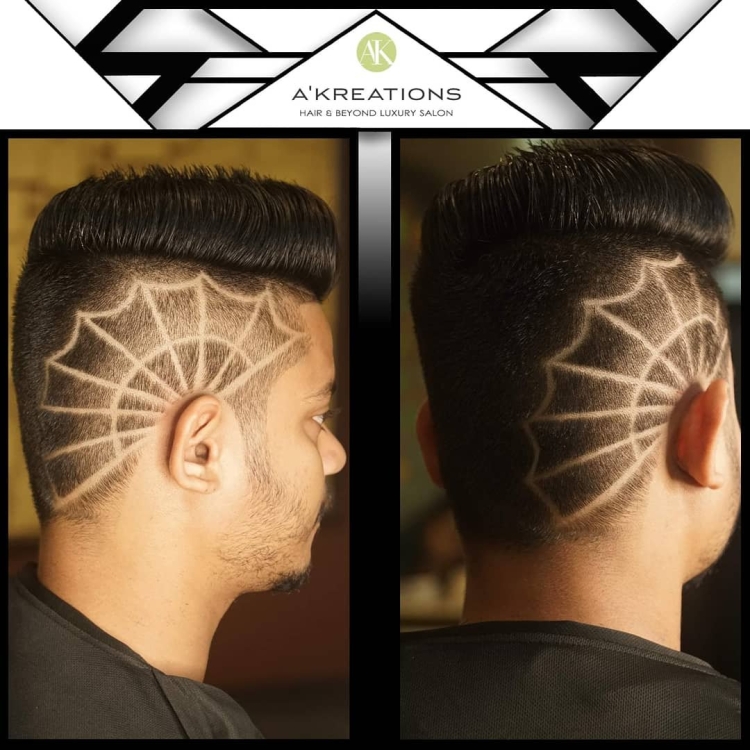 Паутинка для волос стрижка мужская