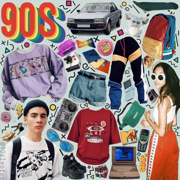 Коллаж одежды