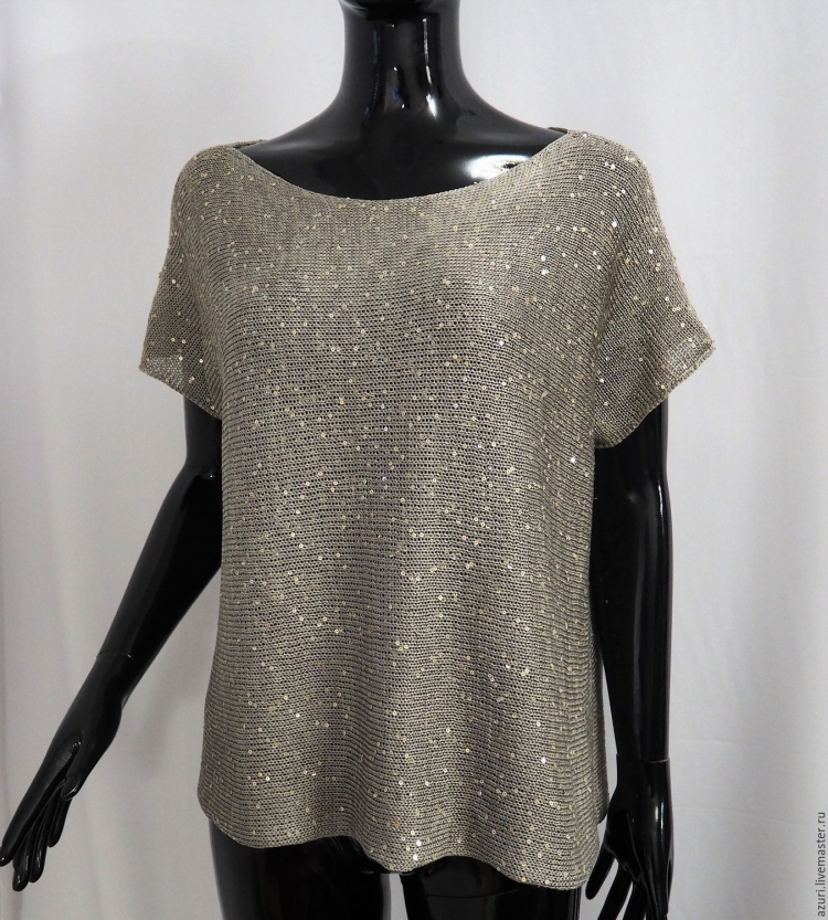 Туника с люрексом Mohito