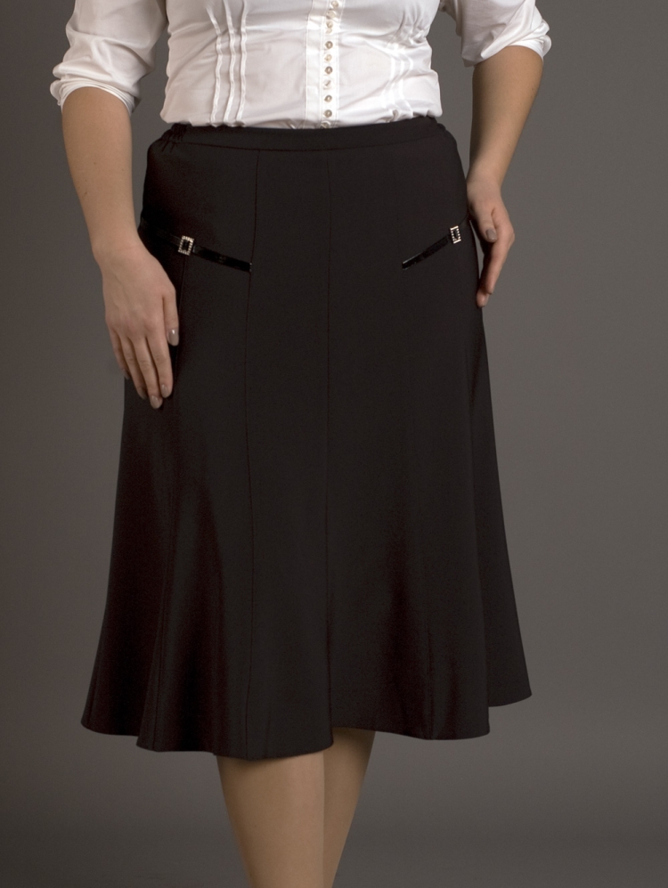 Фасоны юбок для полных