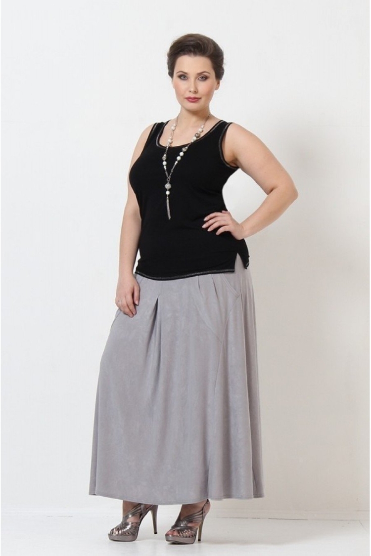 Летние юбки для полных