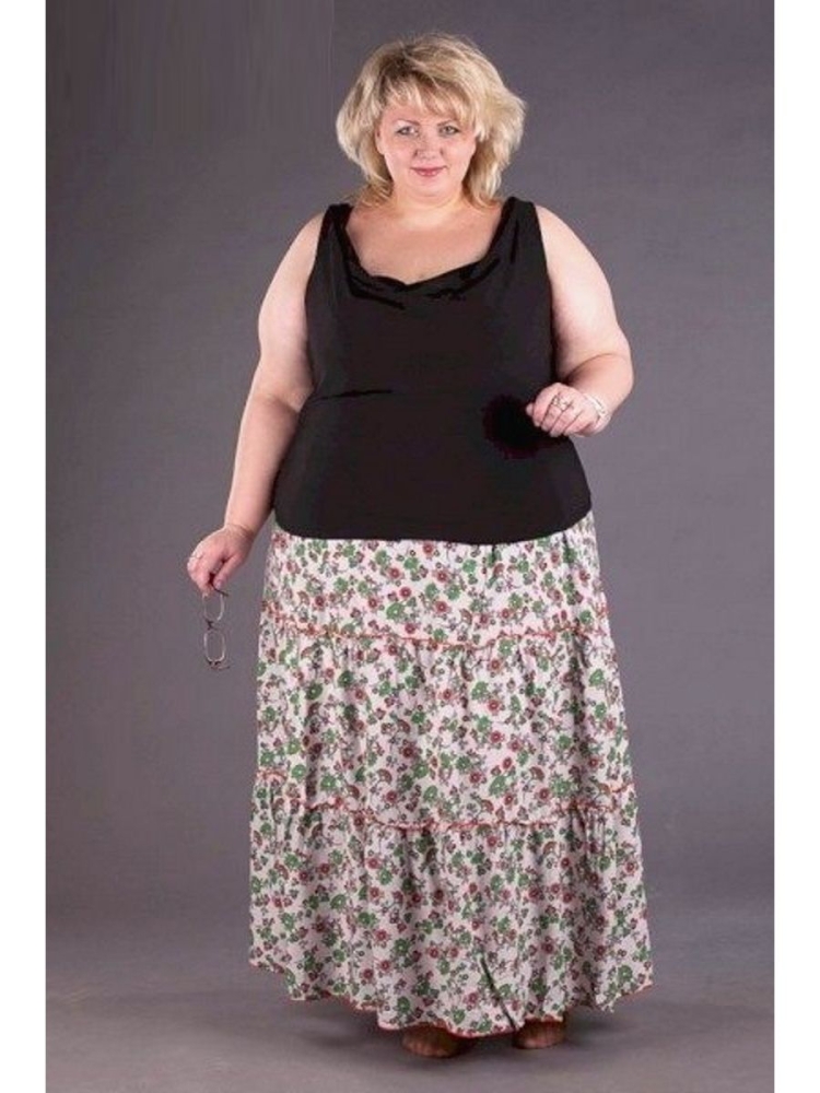 Юбки больших размеров для женщин