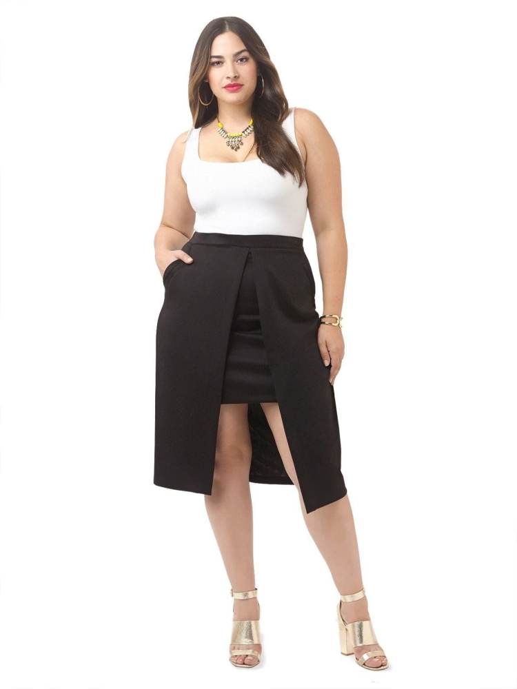 Красивые юбки для полных