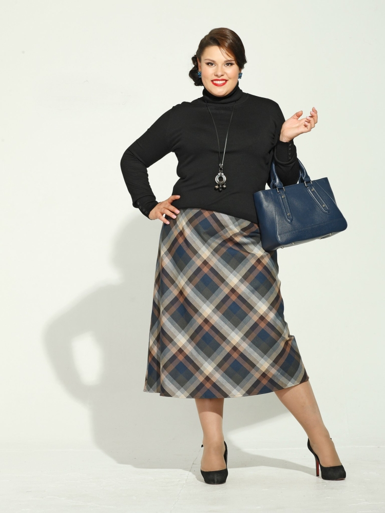 Юбки для полных