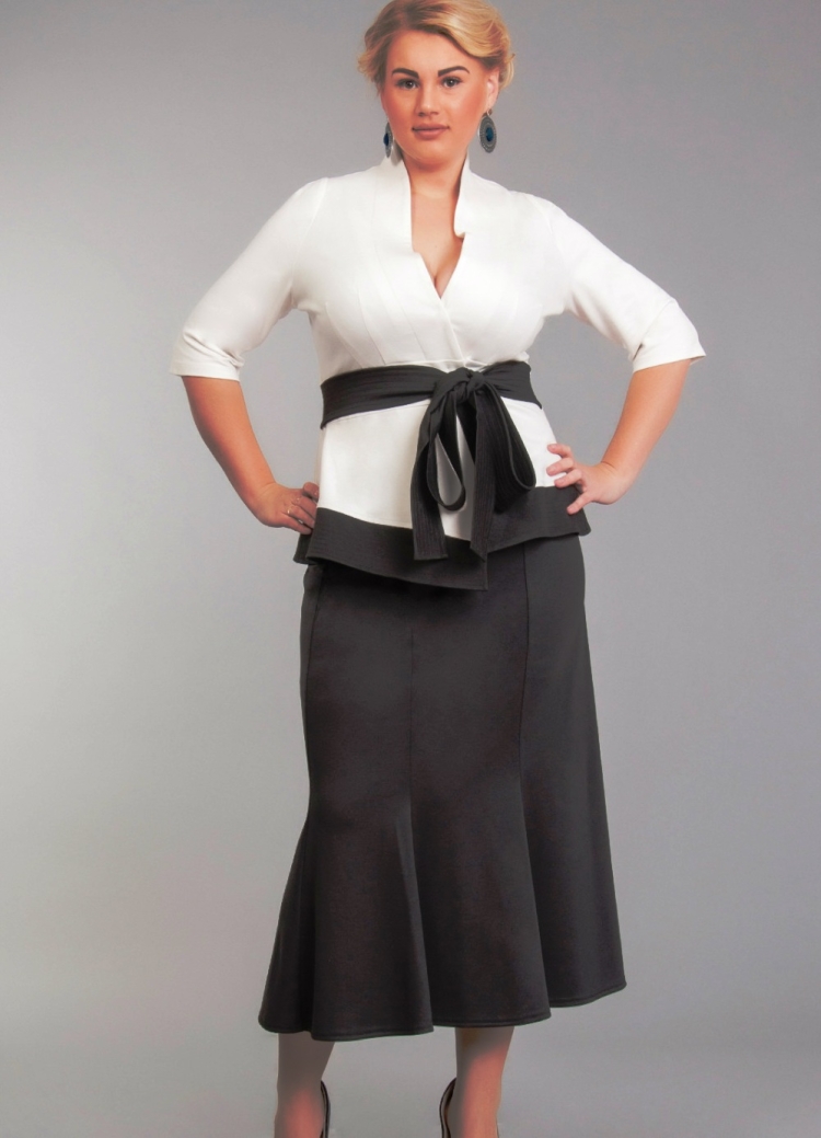 Юбки для полных