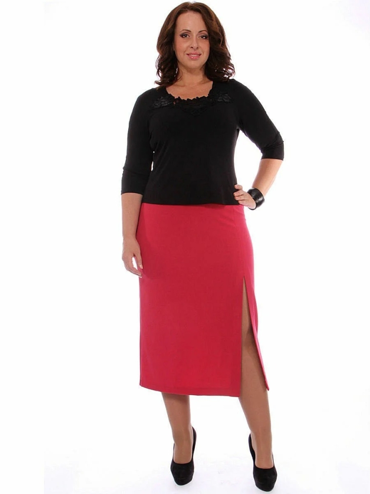 Юбка Svesta j30914fra малиновый