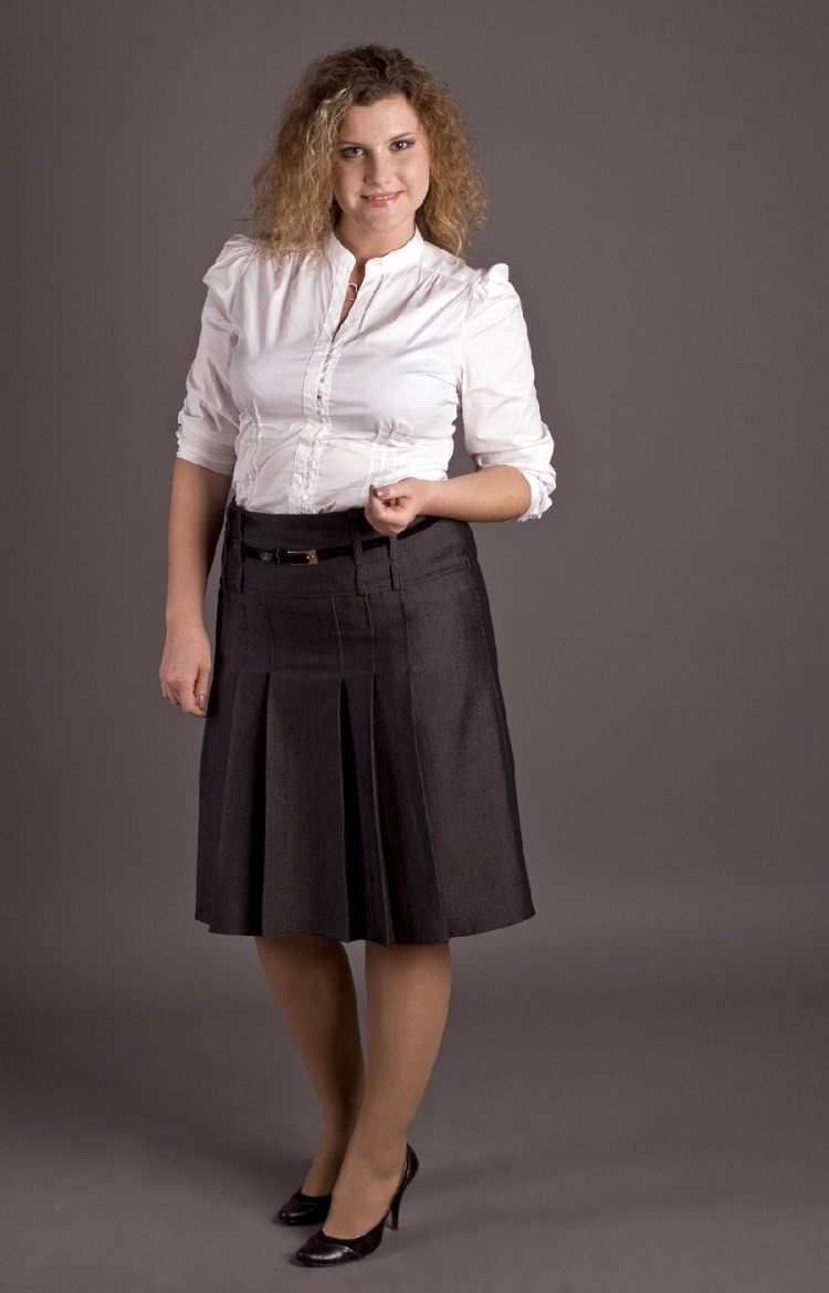 Юбки для полных девочек