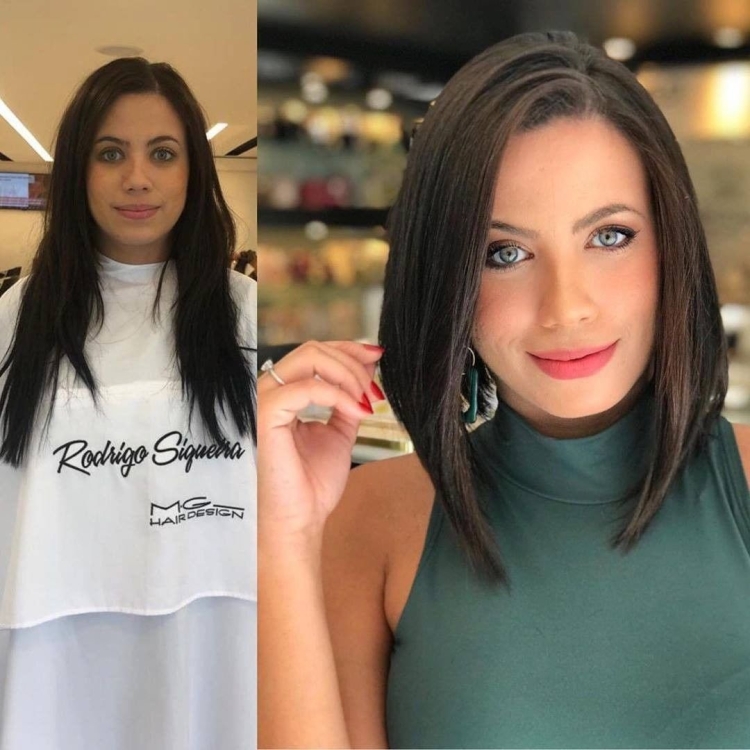 Каре до и после