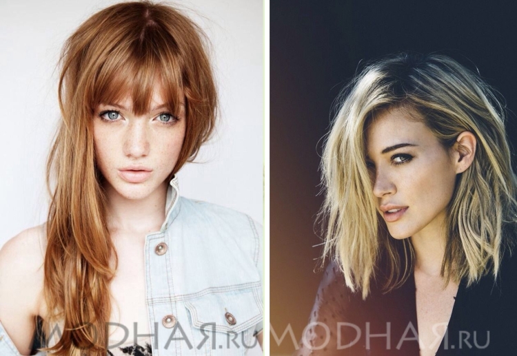 Длинные и короткие волосы одновременно