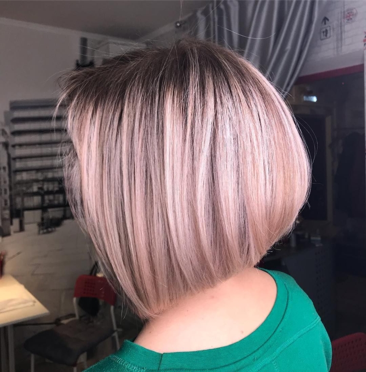 AIRTOUCH жемчужный блонд каре