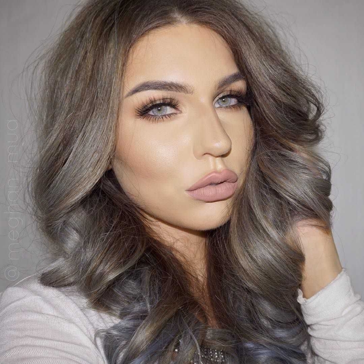 Эш Браун цвет волос