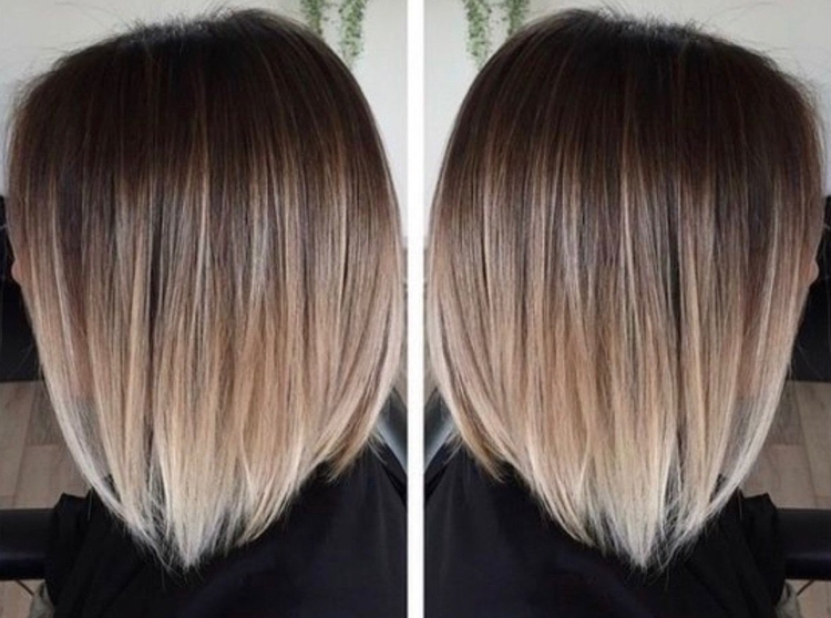 Шатуш балаяж омбре на каре