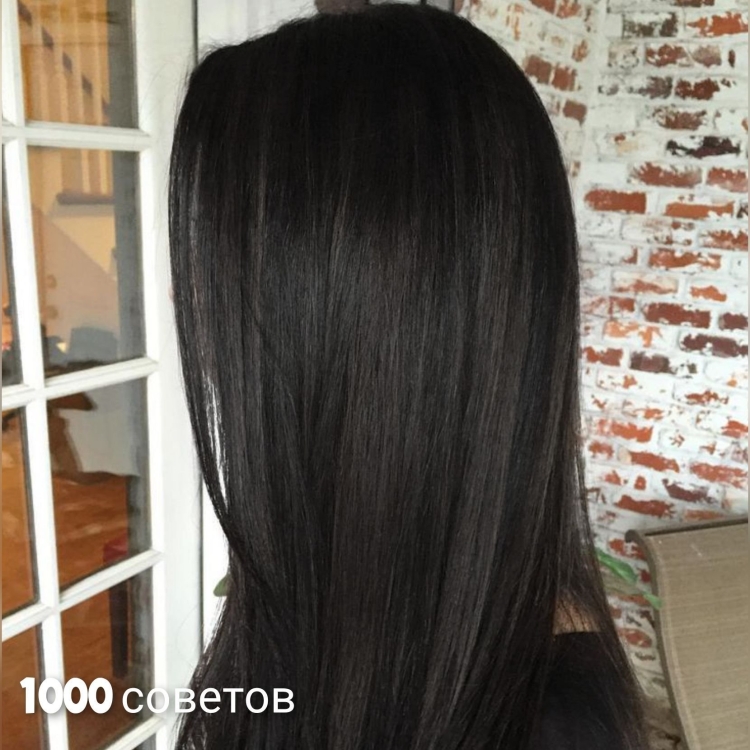 Волосы морозный каштан