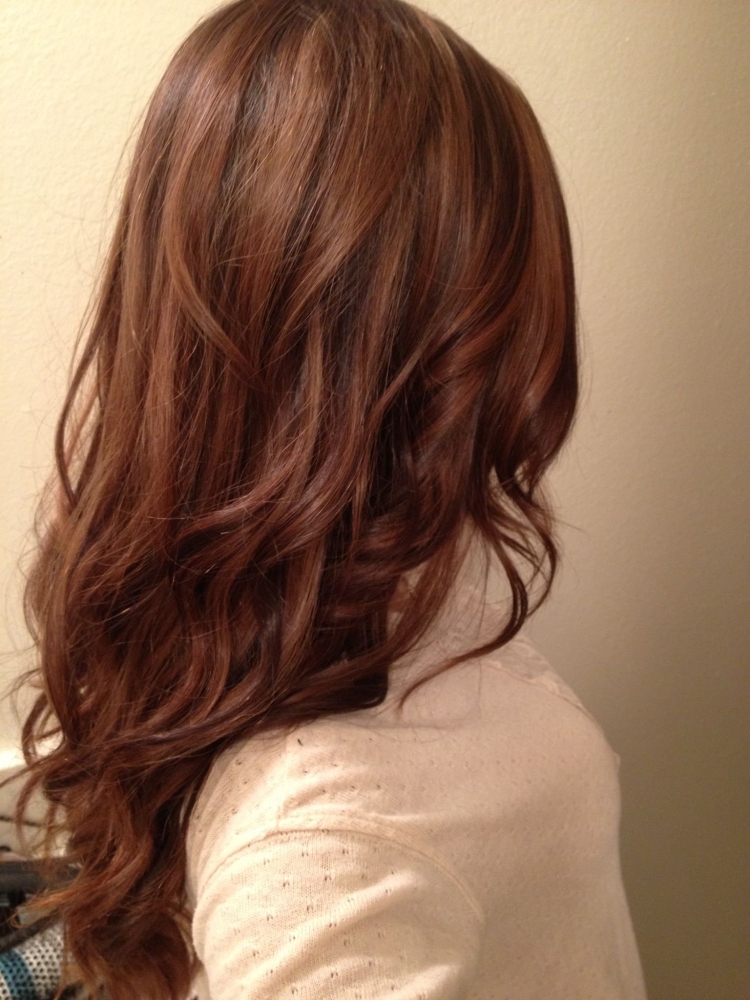 Коричнево каштановый цвет волос