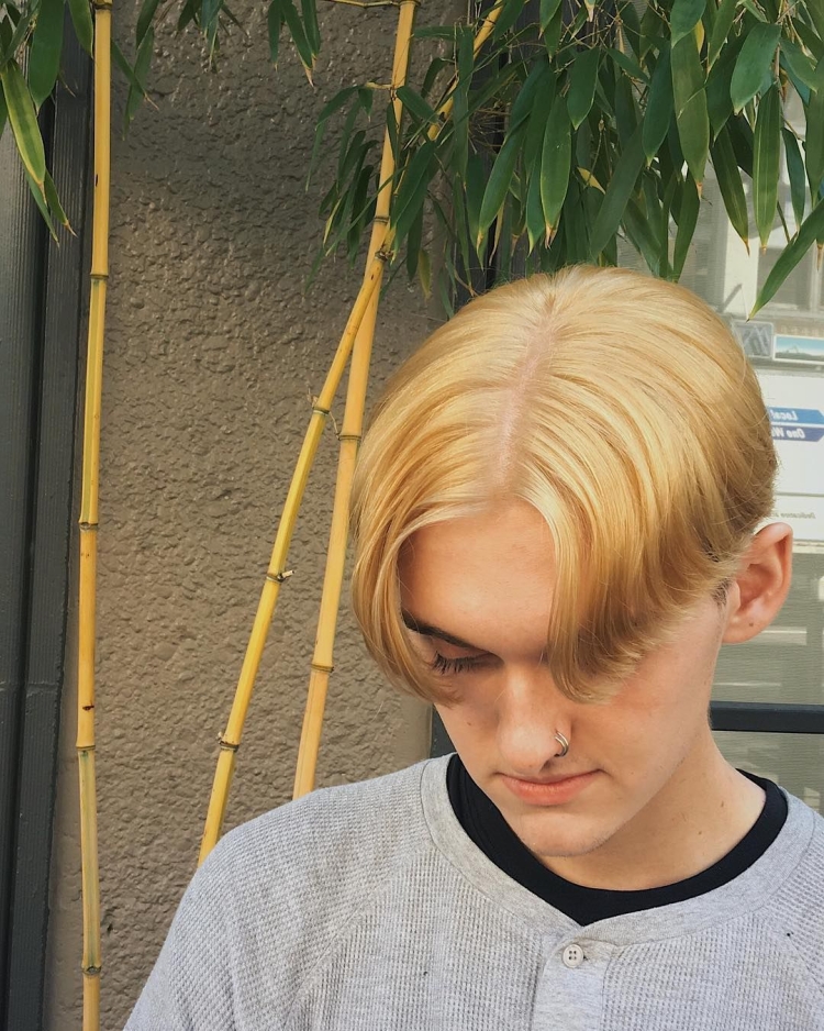 Прическа шторы