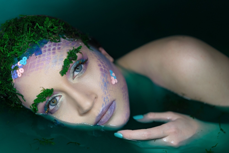 Макияж лягушки красивый