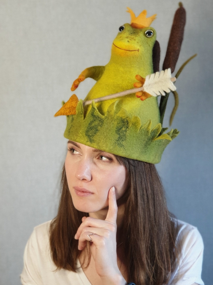 Головной убор царевны лягушки