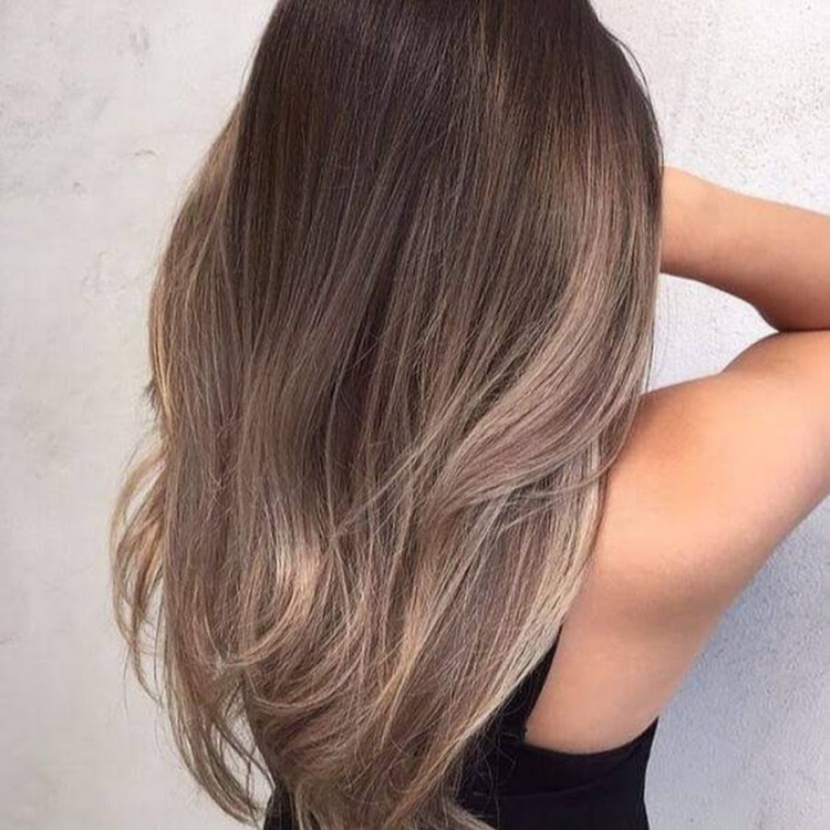 Омбре балаяж холодные оттенки