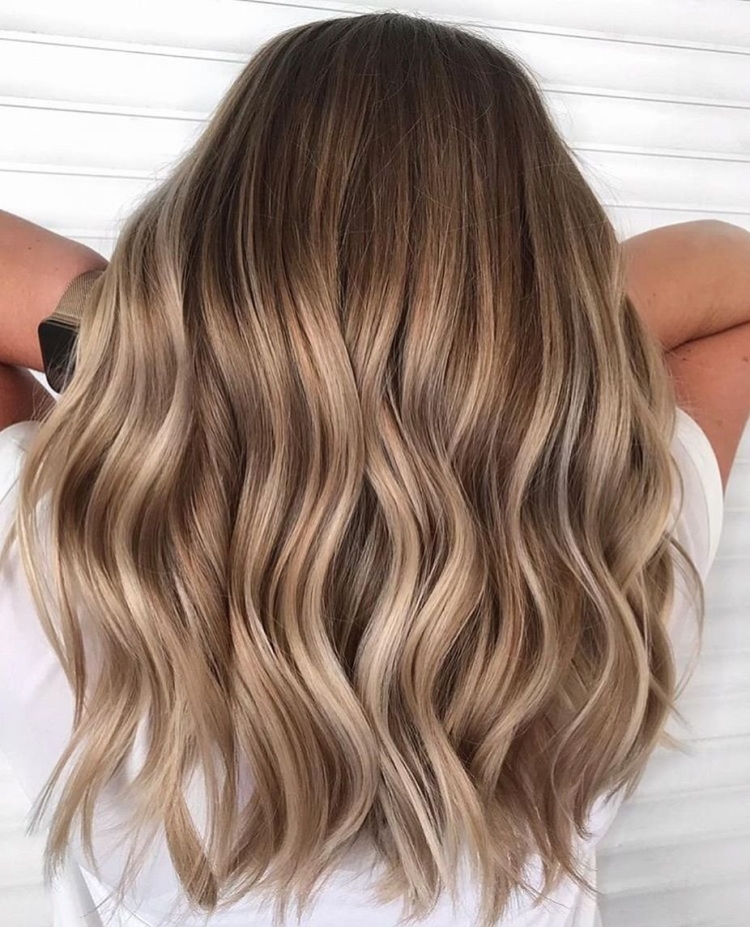 Мелирование балаяж