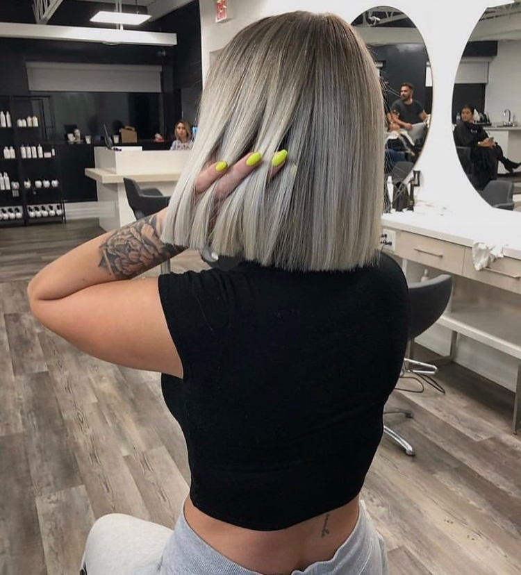 Ровные кончики волос на короткие волосы