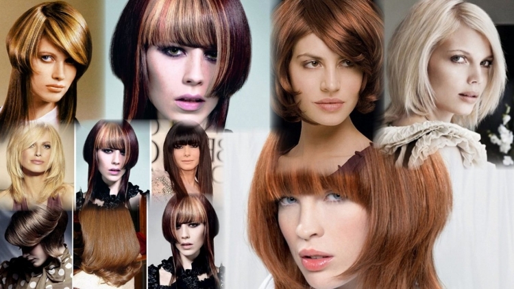 Стрижка двойное каре на средние волосы