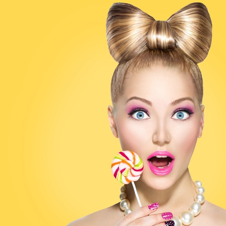 Стиляги прически девушек