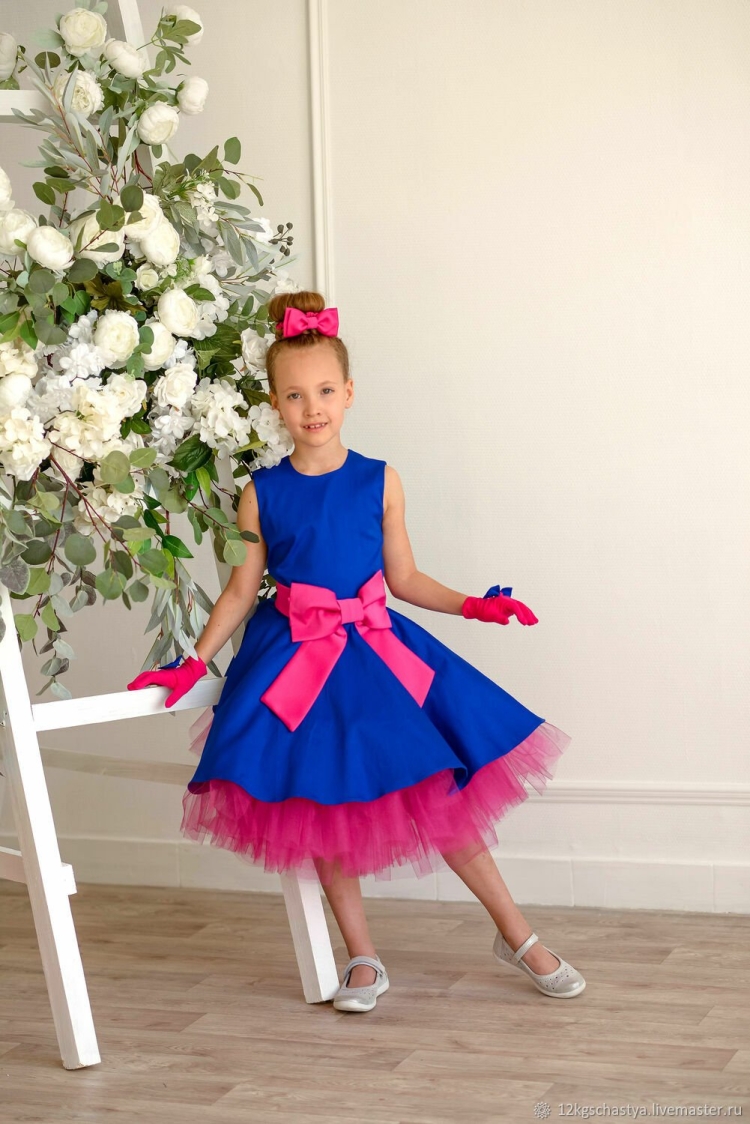 Босоножки синие для девочки 5 лет