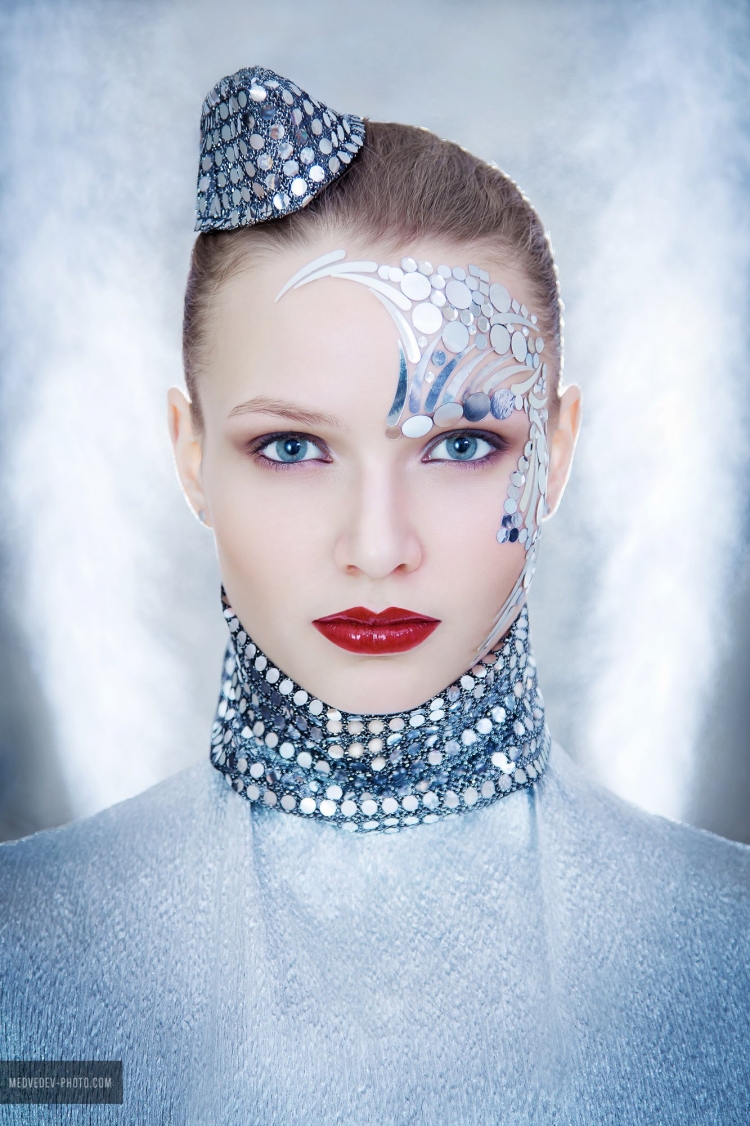 Макияж в стиле космос