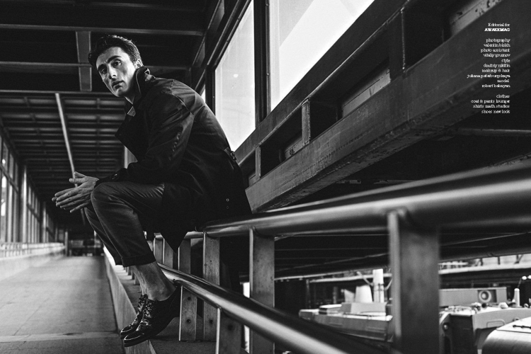 Урбан фотосессия парни