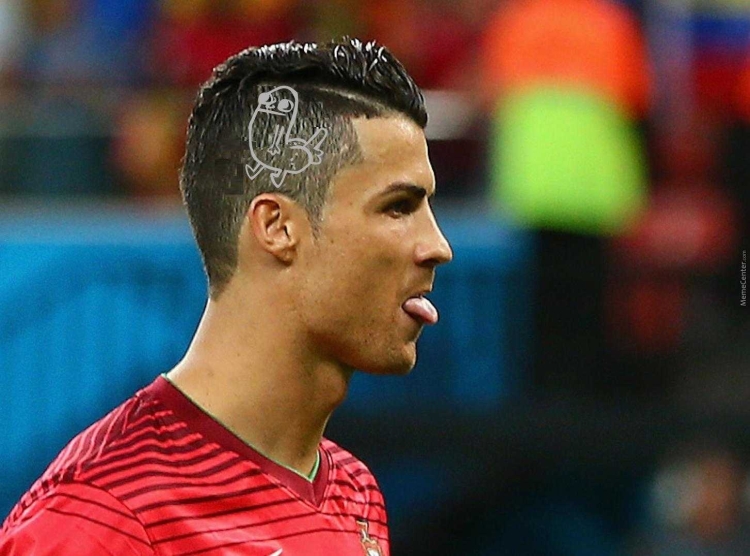 Прическа Криштиану Роналдо