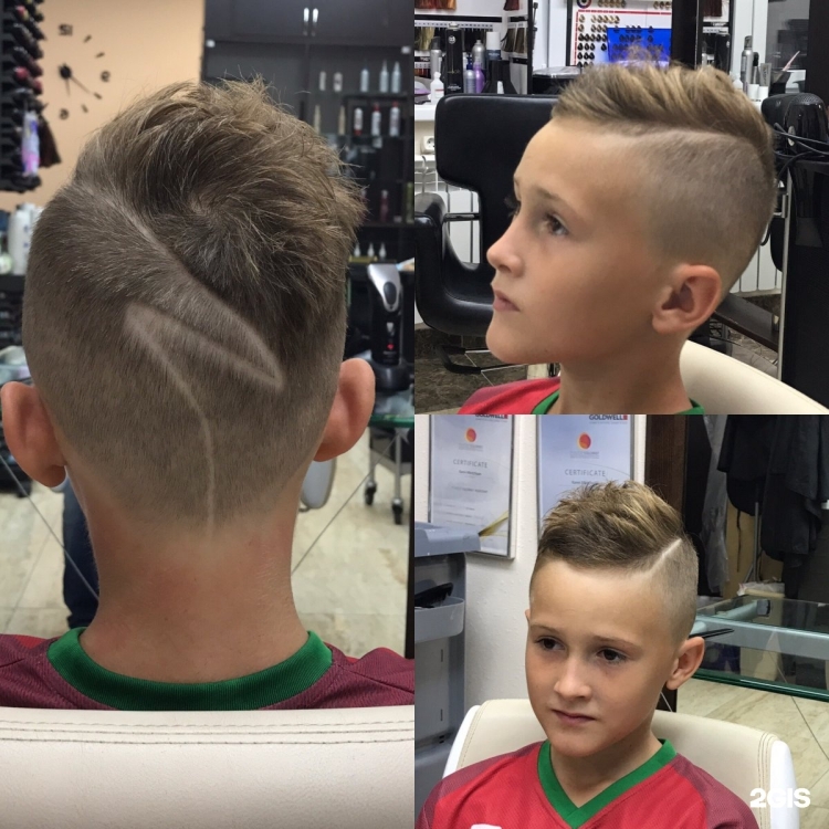 Спортивная стрижка для мальчика