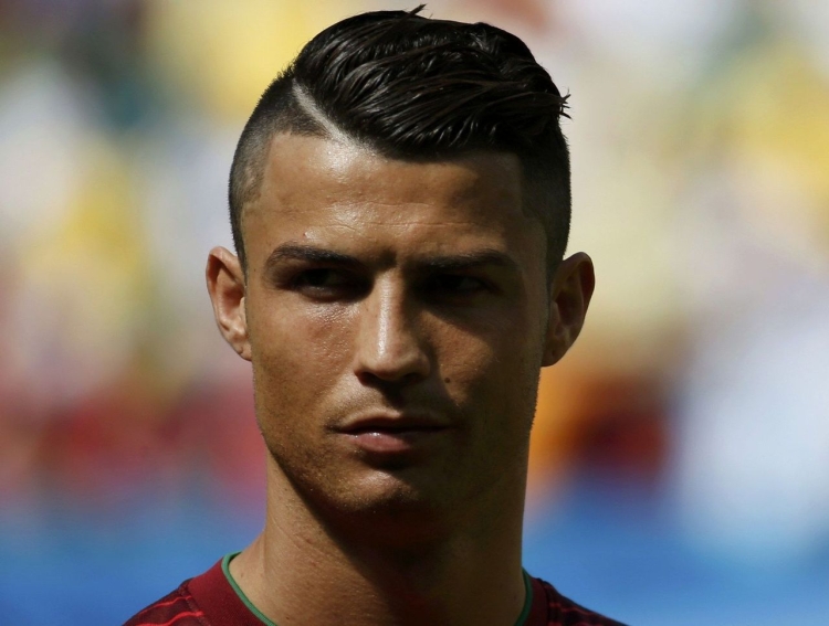 Роналдо пробор