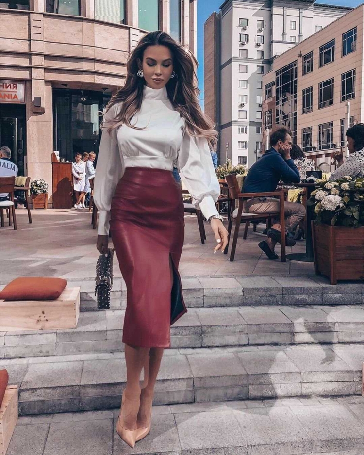 Образы с юбкой карандаш