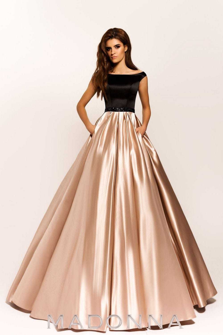 Атласные платья на выпускной