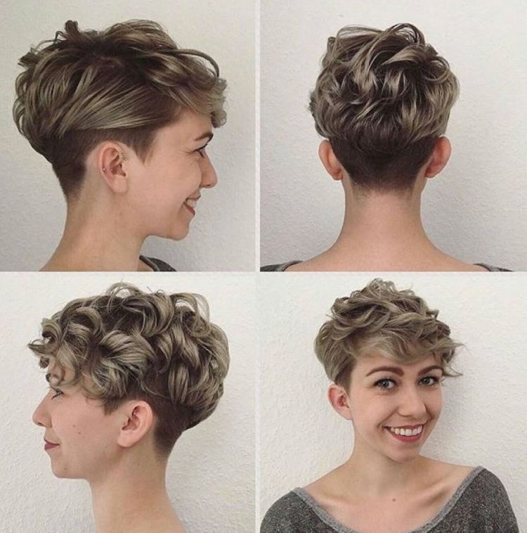 Пикси 2022 стрижка на вьющиеся