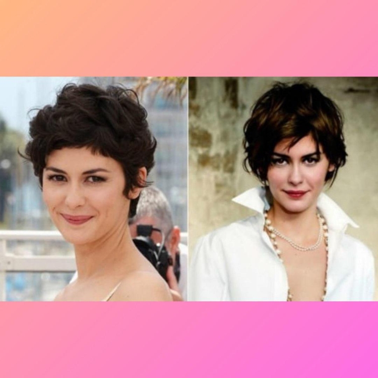 Короткие стрижки на вьющиеся волосы женские для квадратного лица