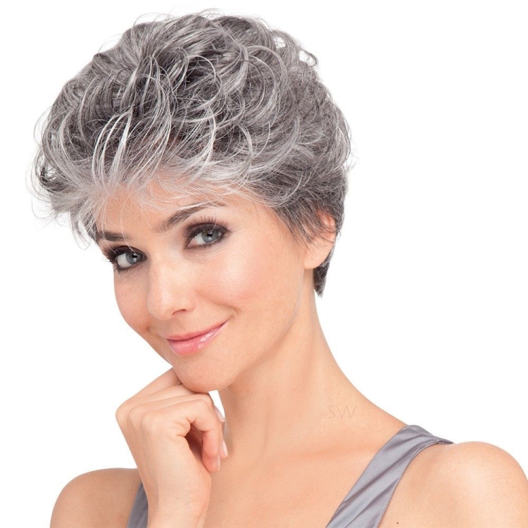 Парики Еллен вилле Седые волосы