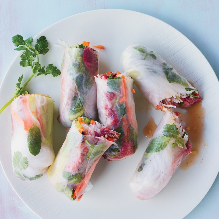 Спринг ролл с дайконом