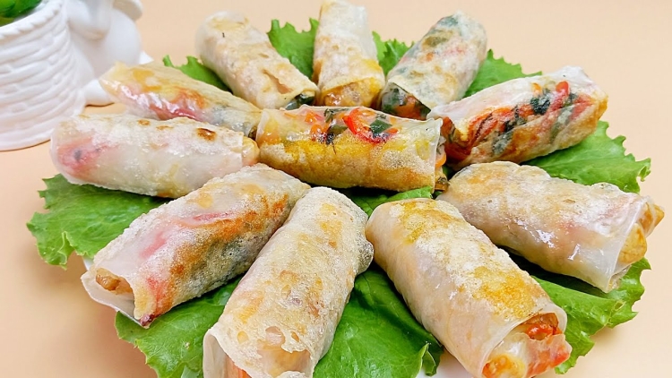 Рулетики из рисовой бумаги