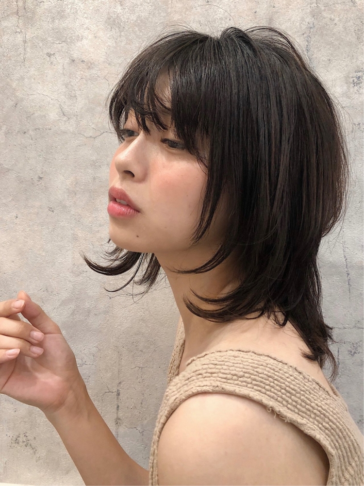 Стрижка маллет Wolf Cut