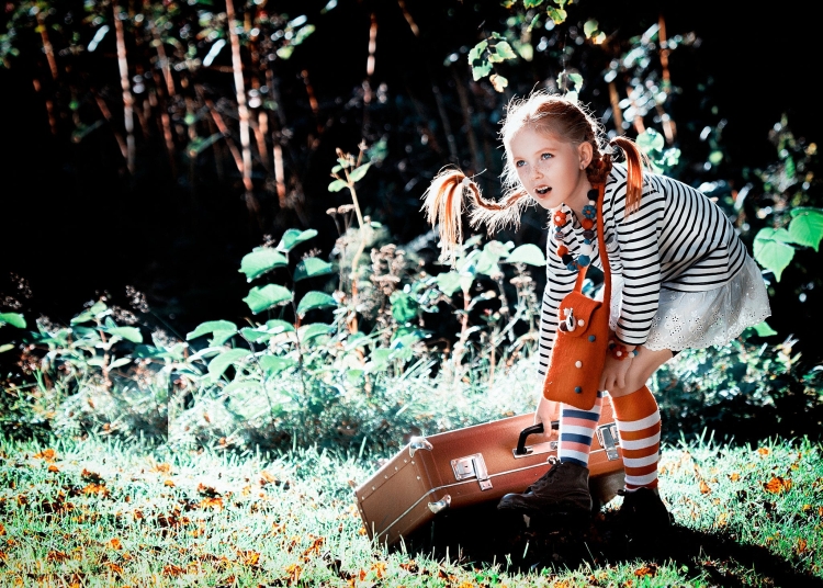 Пеппи длинный чулок