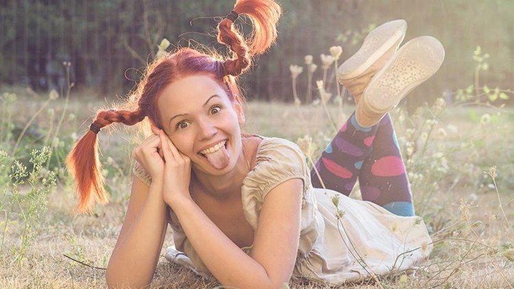 Пеппи длинный чулок 1988