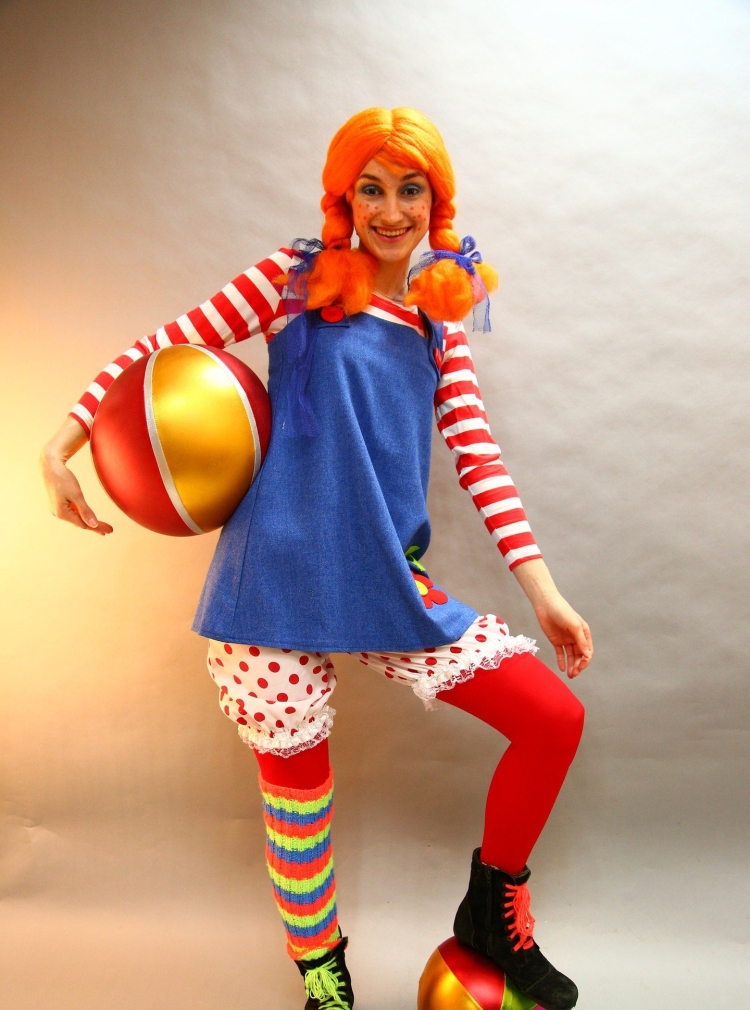 Пеппи длинный чулок аниматор